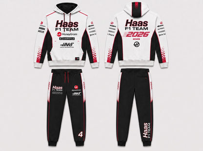 Formula Racing F1 Hoodie & Sweatpants Set — Motorsport Team Inspired Tracksuit — Racing Fan Outfit 2 - Custom Fan Apparel Image 17