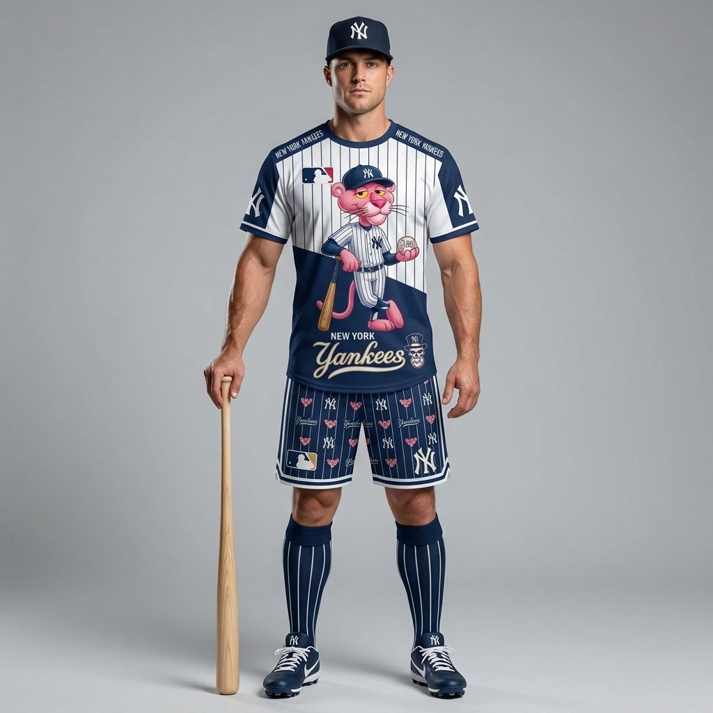 All 30 Teams Available-COMBO GIFTS FOR BASEBALL FAN | Sport Fan Set — T-Shirt + Shorts