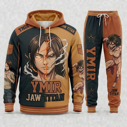 Limited Edition Titan Anime Fan Set — Hoodie & Sweatpants - Custom Fan Apparel Image 13
