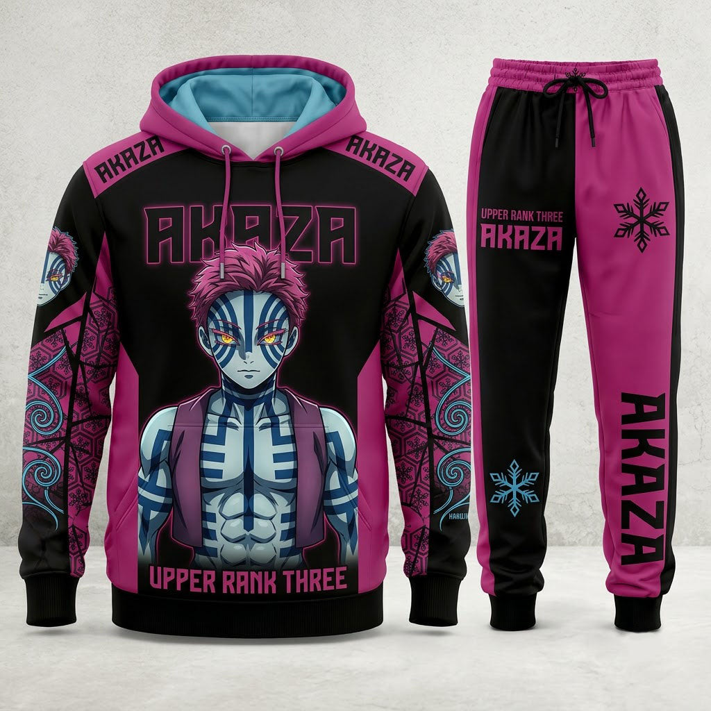 Limited Edition Demon Hunter Set | Anime Slayer Inspired Fan Hoodie & Sweatpants