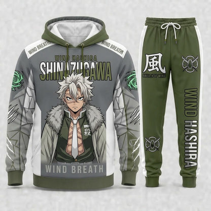 Limited Edition Demon Hunter Set | Anime Slayer Inspired Fan Hoodie & Sweatpants - Custom Fan Apparel Image 15
