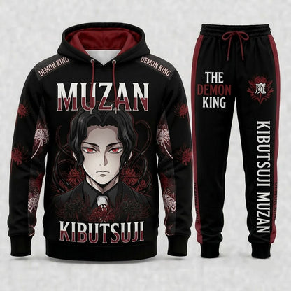 Limited Edition Demon Hunter Set | Anime Slayer Inspired Fan Hoodie & Sweatpants