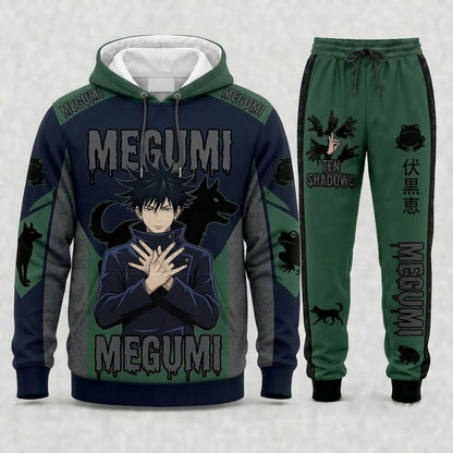 Limited Edition Cursed Academy Fan Set — Hoodie & Sweatpant | Anime Gift - Custom Fan Apparel Image 2