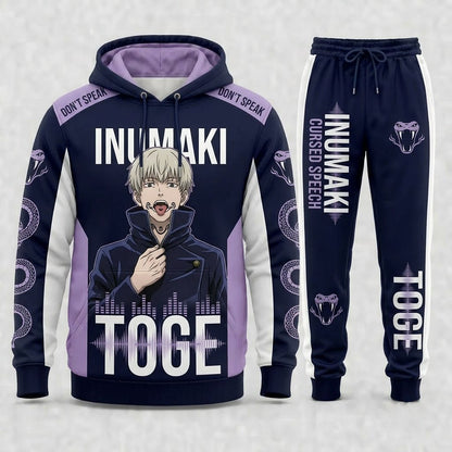Limited Edition Cursed Academy Fan Set — Hoodie & Sweatpant | Anime Gift - Custom Fan Apparel Image 3