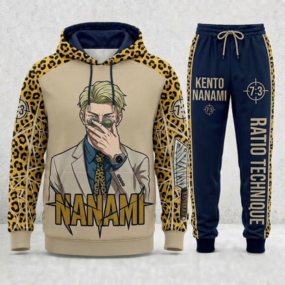 Limited Edition Cursed Academy Fan Set — Hoodie & Sweatpant | Anime Gift - Custom Fan Apparel Image 5