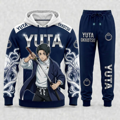 Limited Edition Cursed Academy Fan Set — Hoodie & Sweatpant | Anime Gift - Custom Fan Apparel Image 7
