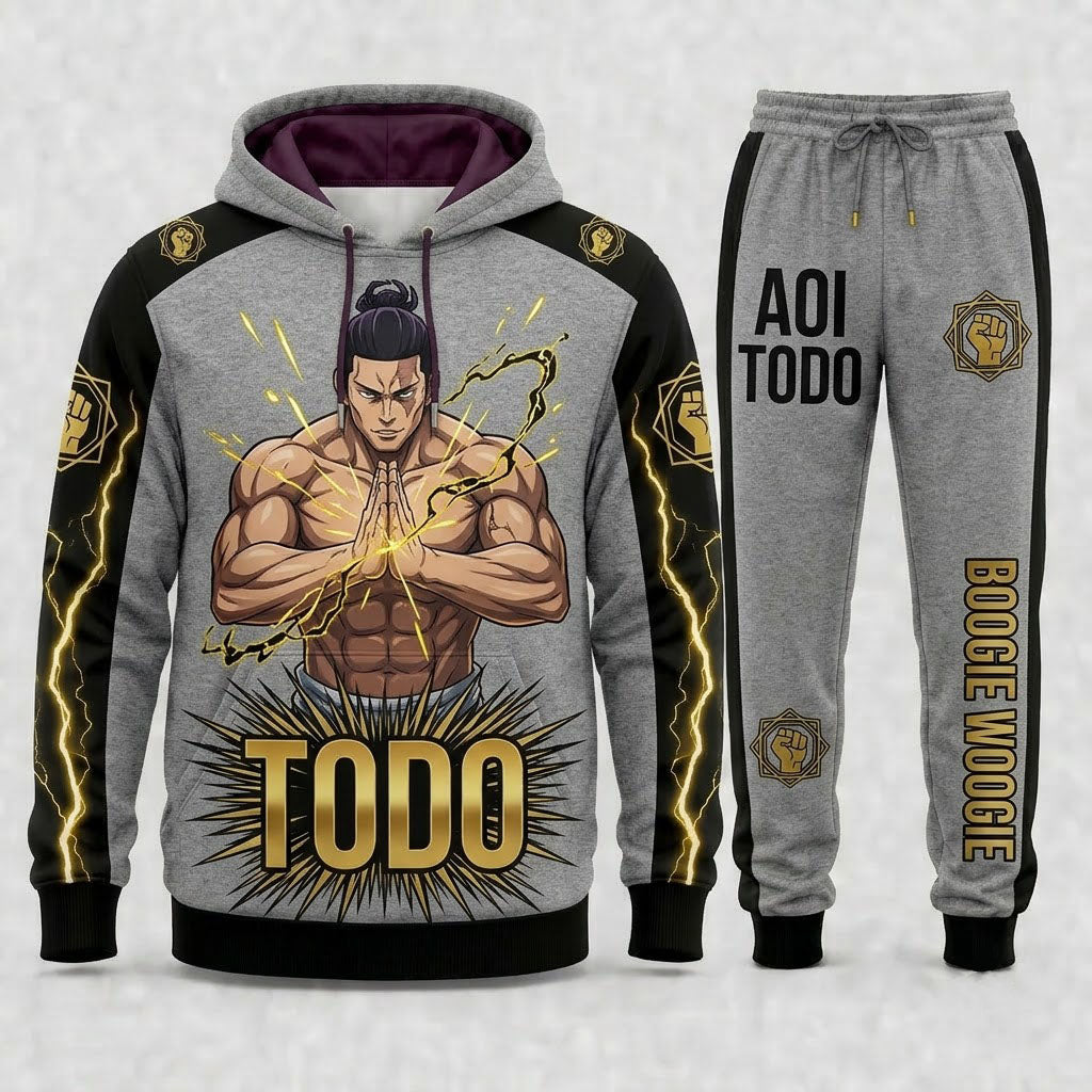 Limited Edition Cursed Academy Fan Set — Hoodie & Sweatpant | Anime Gift - Custom Fan Apparel Image 8