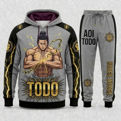 Limited Edition Cursed Academy Fan Set — Hoodie & Sweatpant | Anime Gift - Custom Fan Apparel Image 8