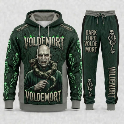 Limited Edition Magic Wizard Fan Set — Hoodie & Sweatpant Set | Fantasy Movie Gift - Custom Fan Apparel Image 4