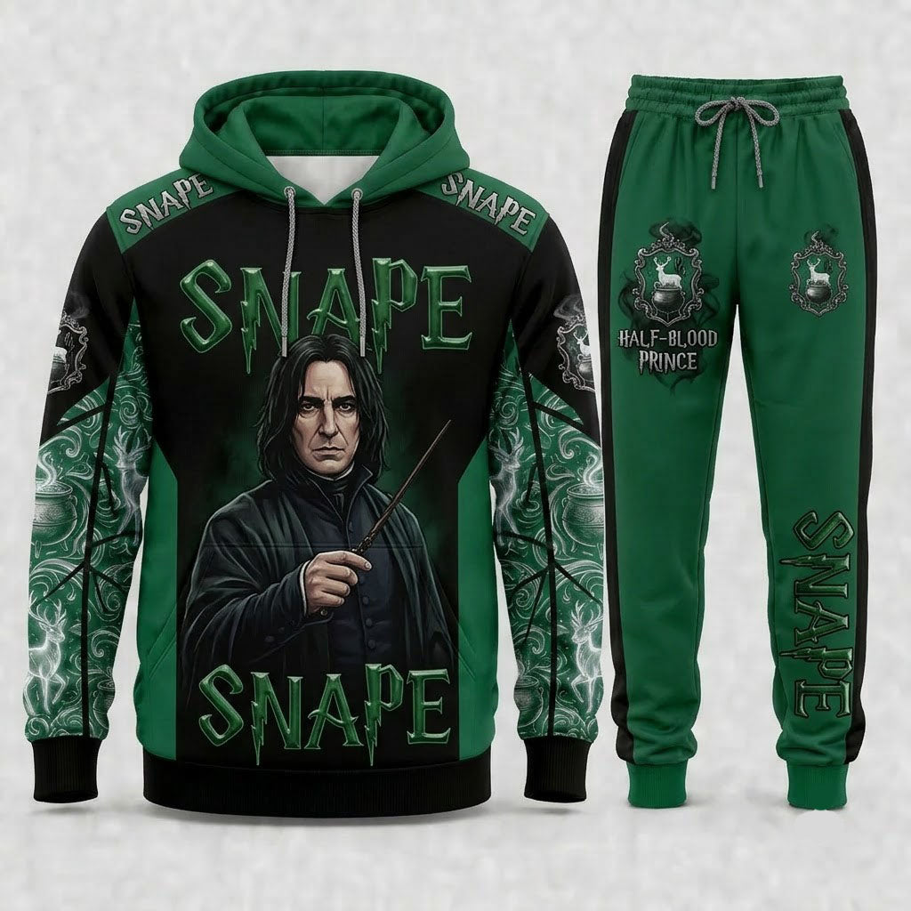 Limited Edition Magic Wizard Fan Set — Hoodie & Sweatpant Set | Fantasy Movie Gift - Custom Fan Apparel Image 5