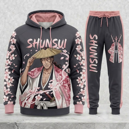 Limited Edition Soul Reaper Fan Set — Hoodie & Sweatpant Set | Anime Sword Warrior Outfit - Custom Fan Apparel Image 13