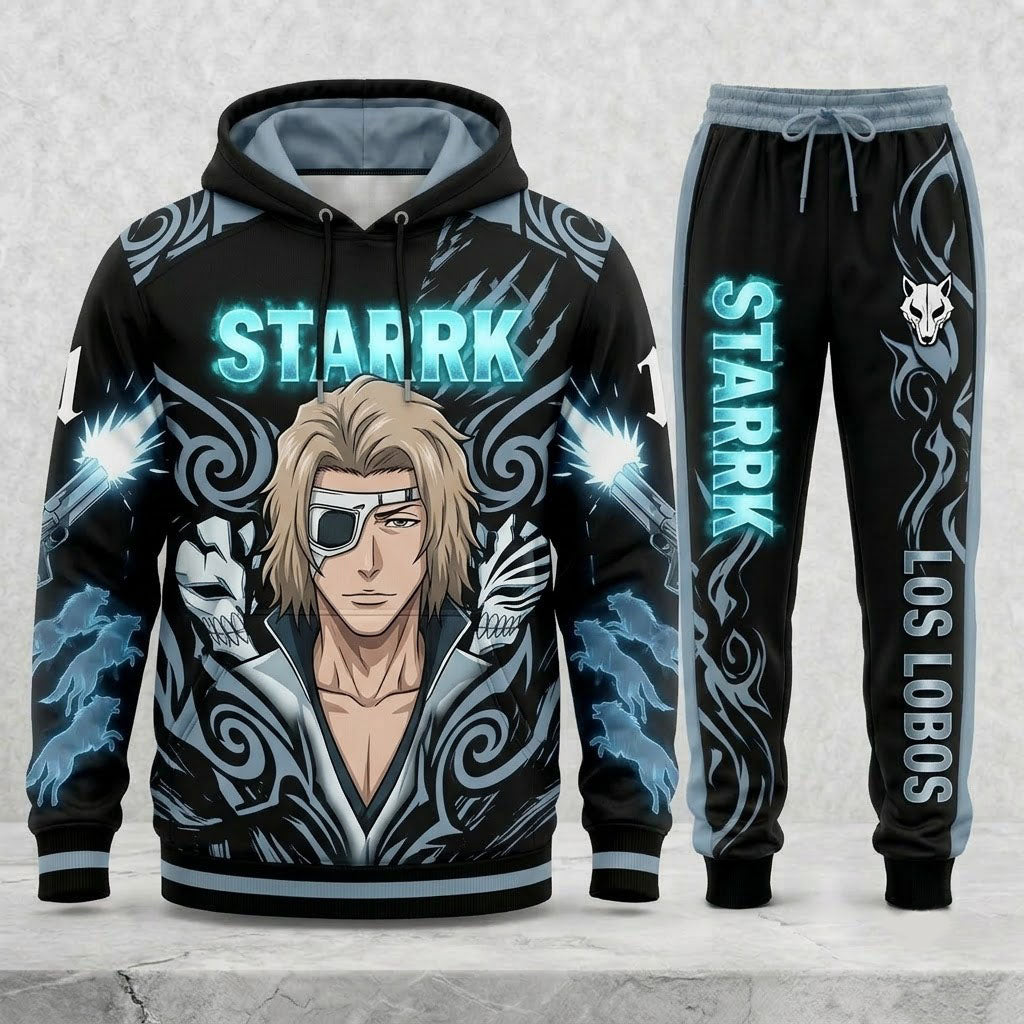 Limited Edition Soul Reaper Fan Set — Hoodie & Sweatpant Set | Anime Sword Warrior Outfit - Custom Fan Apparel Image 14