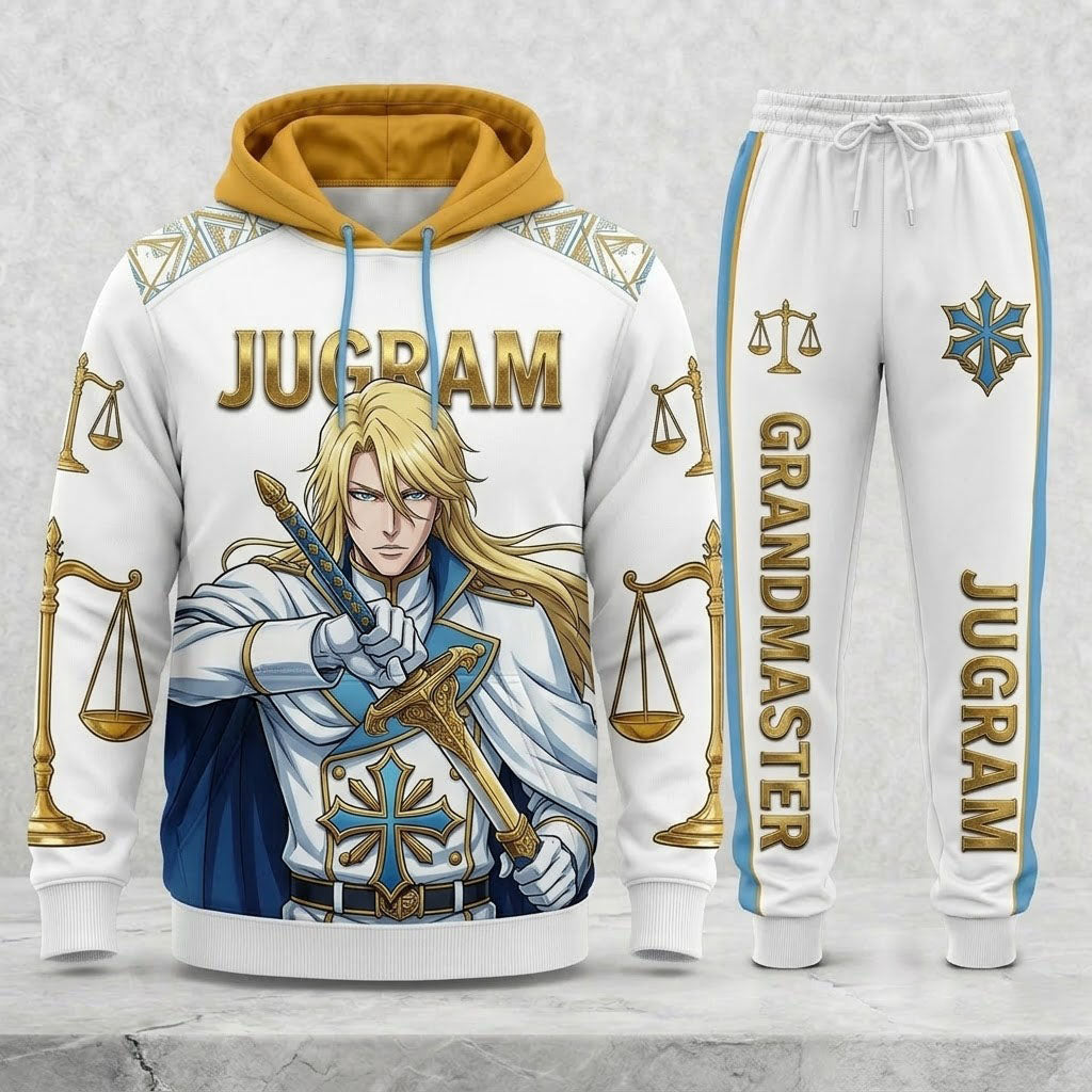 Limited Edition Soul Reaper Fan Set — Hoodie & Sweatpant Set | Anime Sword Warrior Outfit - Custom Fan Apparel Image 18