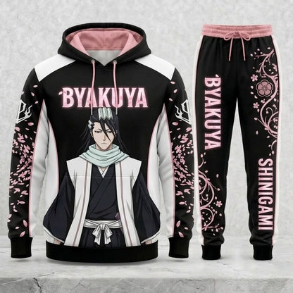 Limited Edition Soul Reaper Fan Set — Hoodie & Sweatpant Set | Anime Sword Warrior Outfit - Custom Fan Apparel Image 3
