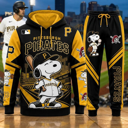 MLB Sport Fan Set — Hoodie & Sweatpants Set | All 30 Teams Available -Ver2