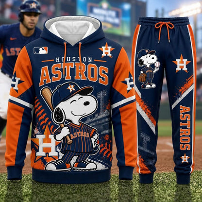 MLB Sport Fan Set — Hoodie & Sweatpants Set | All 30 Teams Available -Ver2