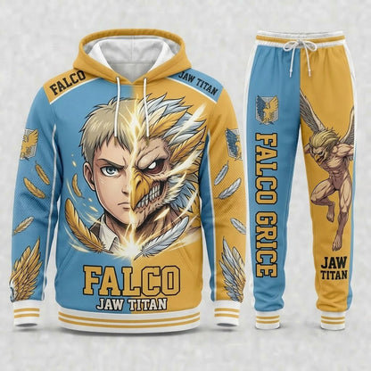 Limited Edition Titan Anime Fan Set — Hoodie & Sweatpants - Custom Fan Apparel Image 15