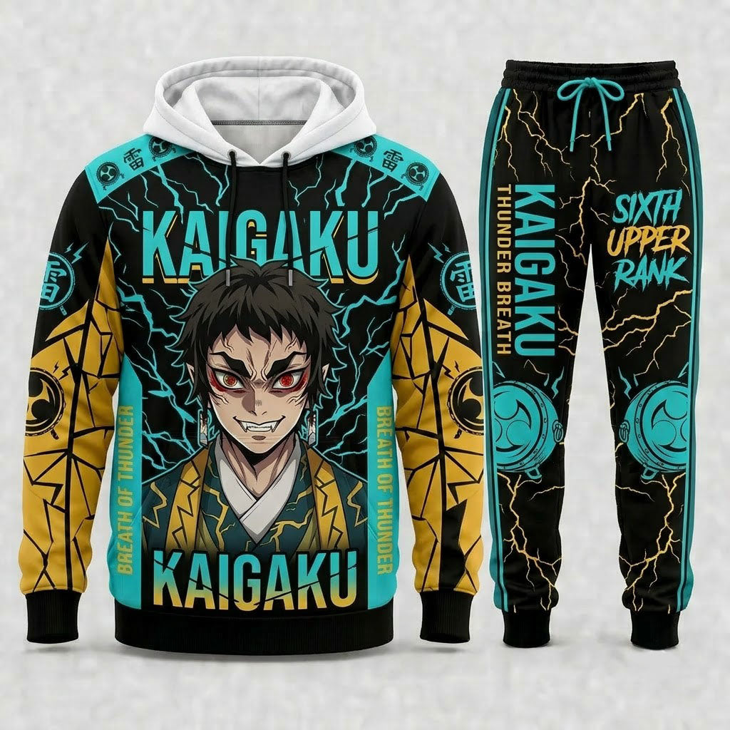 Limited Edition Demon Hunter Set | Anime Slayer Inspired Fan Hoodie & Sweatpants - Custom Fan Apparel Image 18
