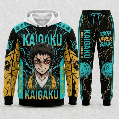 Limited Edition Demon Hunter Set | Anime Slayer Inspired Fan Hoodie & Sweatpants - Custom Fan Apparel Image 18