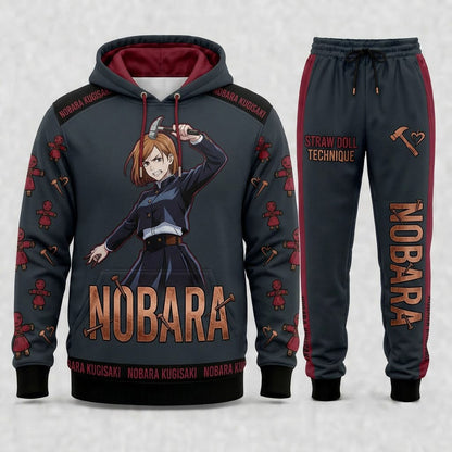 Limited Edition Cursed Academy Fan Set — Hoodie & Sweatpant | Anime Gift - Custom Fan Apparel Image 14