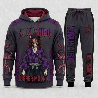 Limited Edition Demon Hunter Set | Anime Slayer Inspired Fan Hoodie & Sweatpants