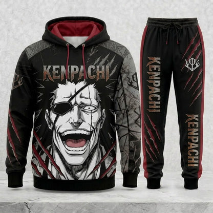 Limited Edition Soul Reaper Fan Set — Hoodie & Sweatpant Set | Anime Sword Warrior Outfit - Custom Fan Apparel Image 9