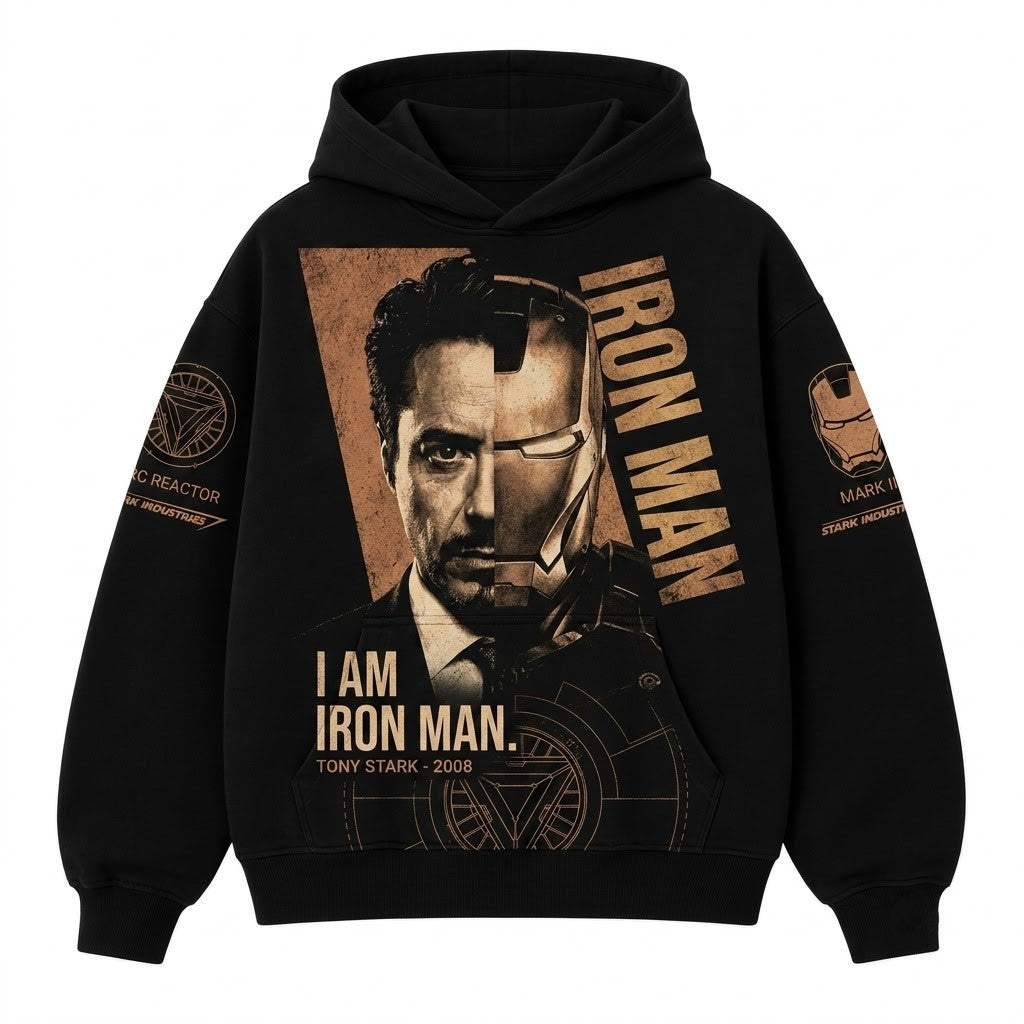 Black Long Sleeve Shirt, Comic Web Hero Inspired Back Print Tee, Superhero Fan Streetwear Gift