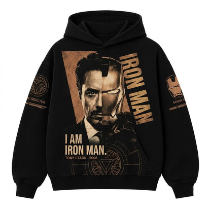 Black Long Sleeve Shirt, Comic Web Hero Inspired Back Print Tee, Superhero Fan Streetwear Gift