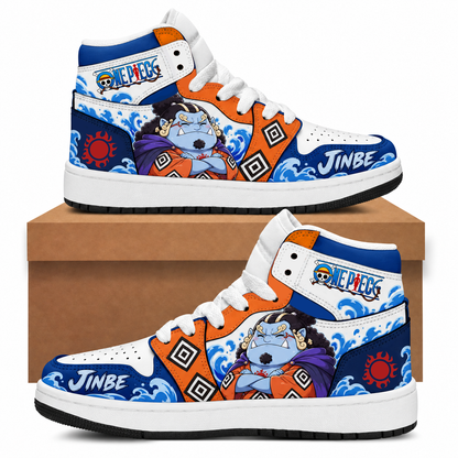 Limited Edition One Piece Squad Fan Shoes — Anime High Top Sneaker Gift