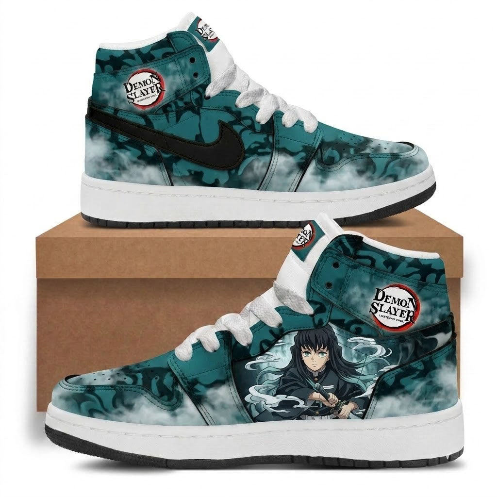 Limited Edition Sneakers | Demon Hunter Inspired Sport Fan Shoes - Custom Fan Apparel Image 13