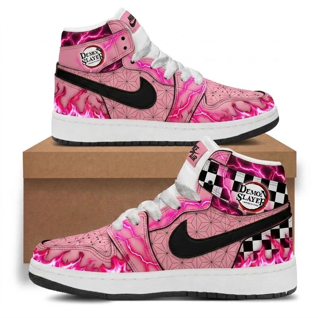 Limited Edition Sneakers | Demon Hunter Inspired Sport Fan Shoes - Custom Fan Apparel Image 4