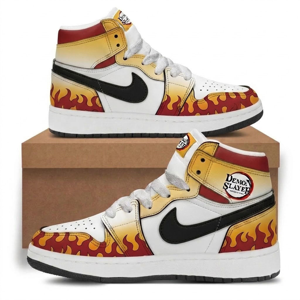 Limited Edition Sneakers | Demon Hunter Inspired Sport Fan Shoes - Custom Fan Apparel Image 5