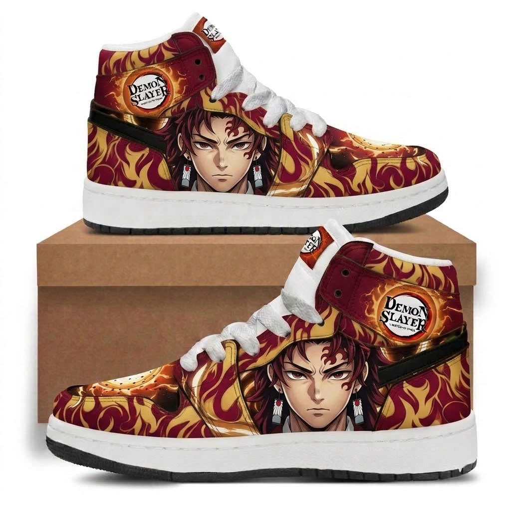 Limited Edition Sneakers | Demon Hunter Inspired Sport Fan Shoes - Custom Fan Apparel Image 19
