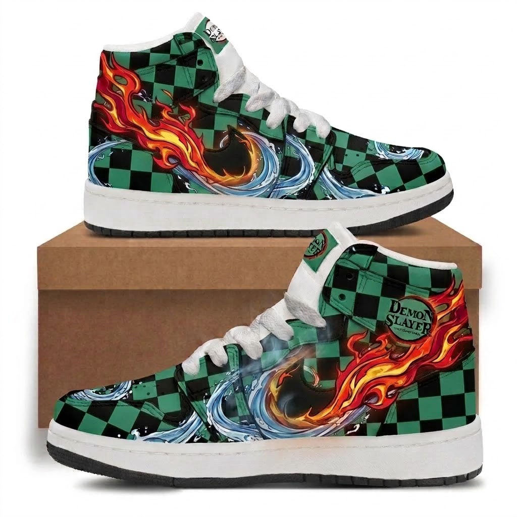Limited Edition Sneakers | Demon Hunter Inspired Sport Fan Shoes - Custom Fan Apparel Image 2