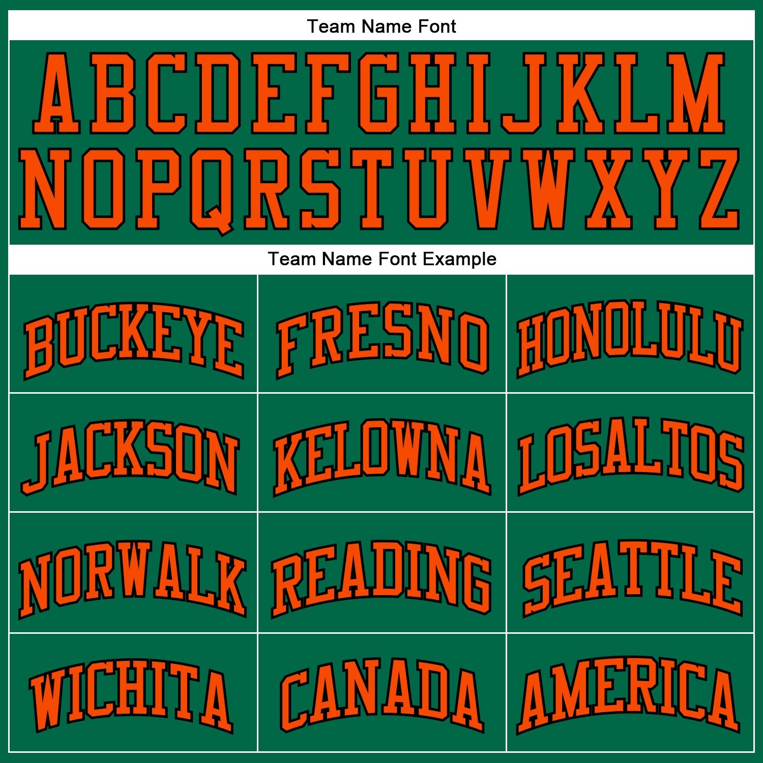 Custom Kelly Green Orange-Black Authentic Throwback Basketball Jersey