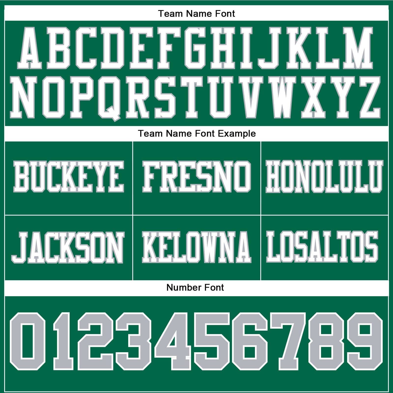 Custom Kelly Green Gray-White Authentic Football Jersey