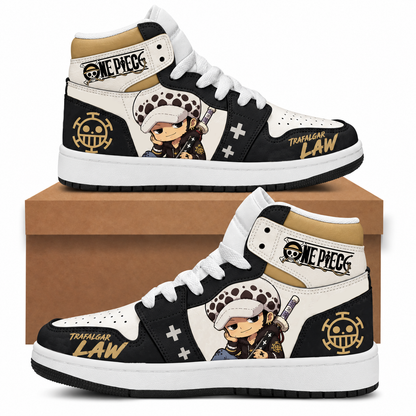 Limited Edition One Piece Squad Fan Shoes — Anime High Top Sneaker Gift