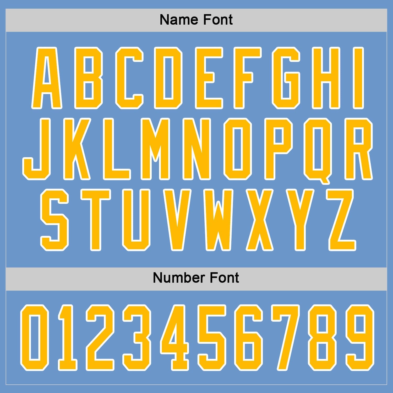 Custom Light Blue Gold-White Hockey Jersey
