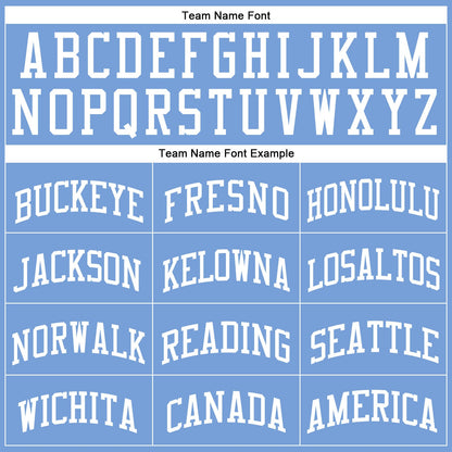 Custom Light Blue White Pinstripe White Authentic Basketball Jersey