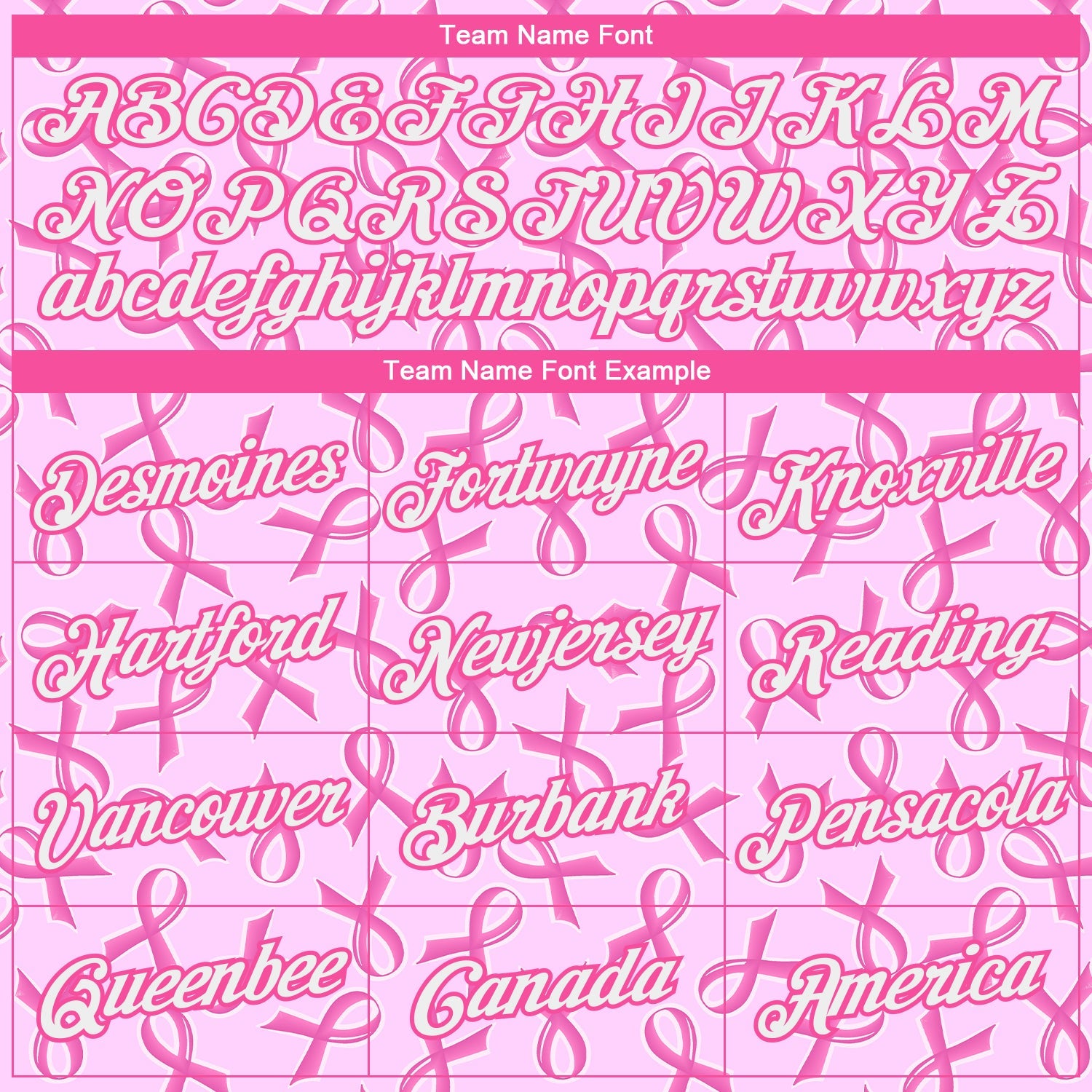 Custom Pink White Breast Cancer 3D Pattern Long Sleeve Performance T-Shirt