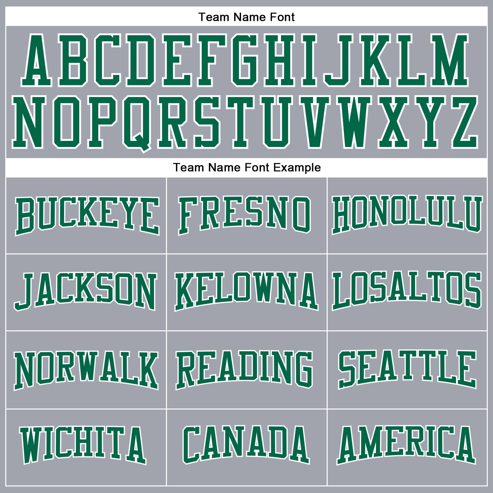 Custom Gray Kelly Green-White Long Sleeve Performance T-Shirt