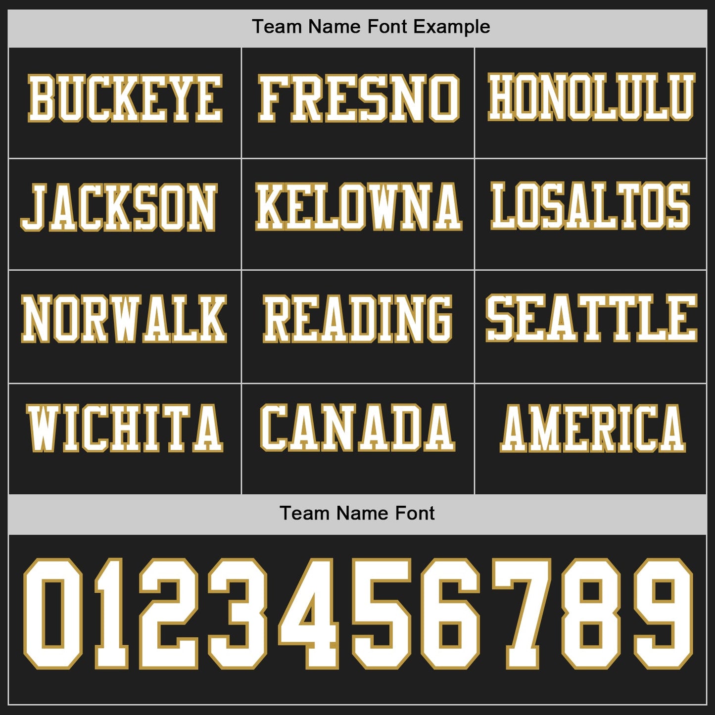 Custom Black White-Old Gold Long Sleeve Authentic Football Jersey
