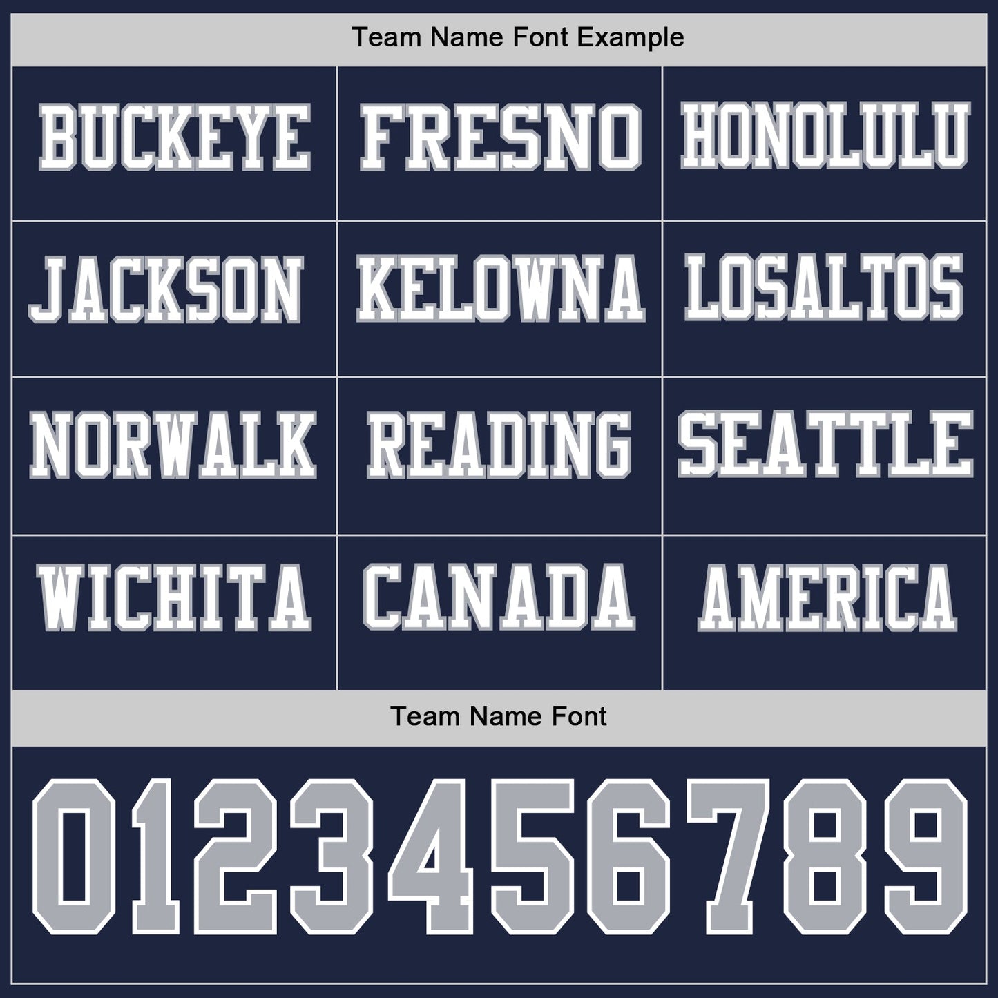 Custom Navy Gray-White Long Sleeve Authentic Football Jersey