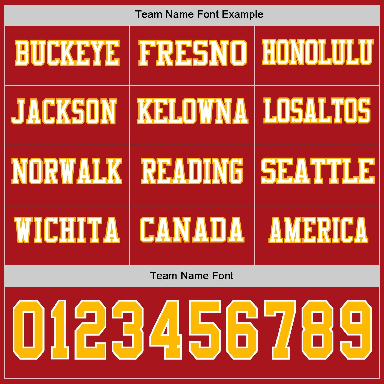 Custom Red Gold-White Long Sleeve Authentic Football Jersey