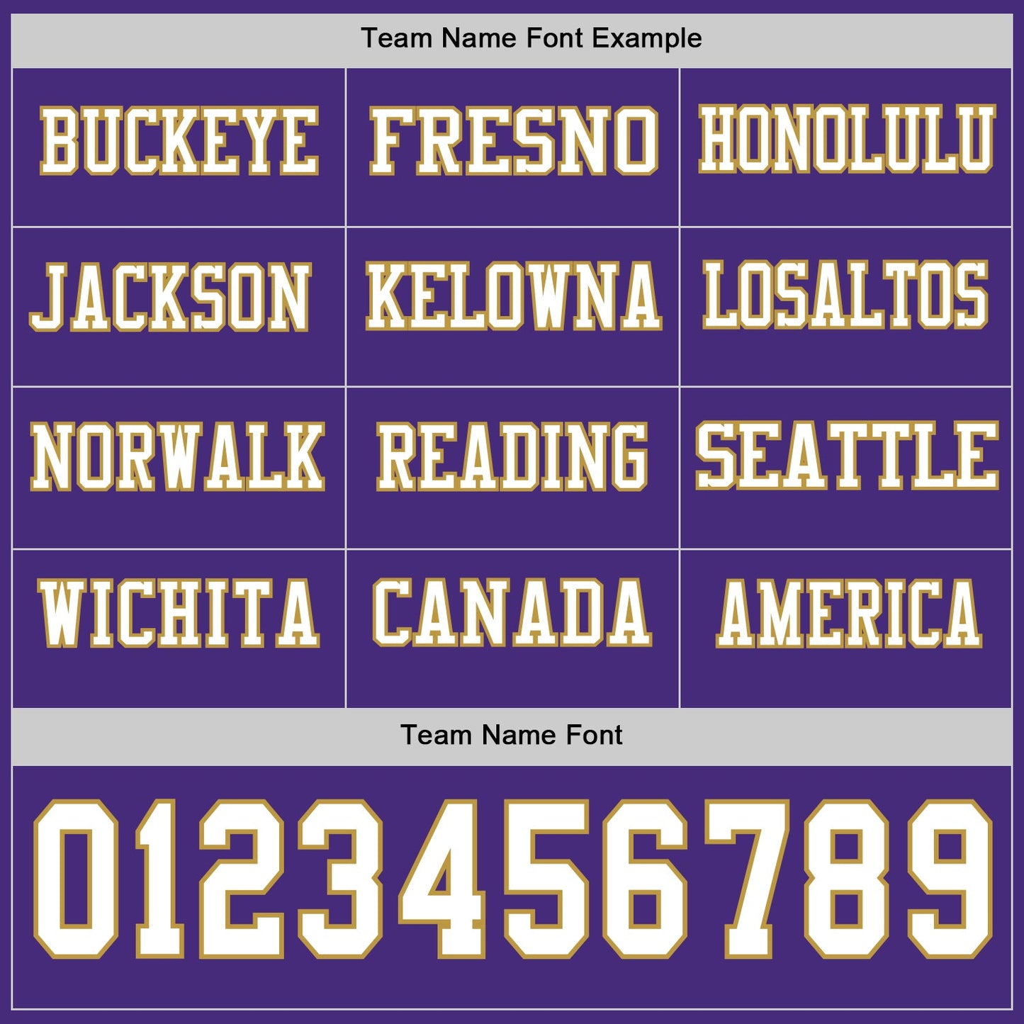 Custom Purple White-Old Gold Long Sleeve Authentic Football Jersey