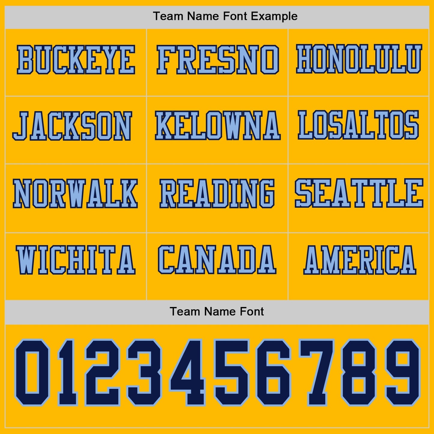 Custom Gold Navy-Light Blue Long Sleeve Authentic Football Jersey