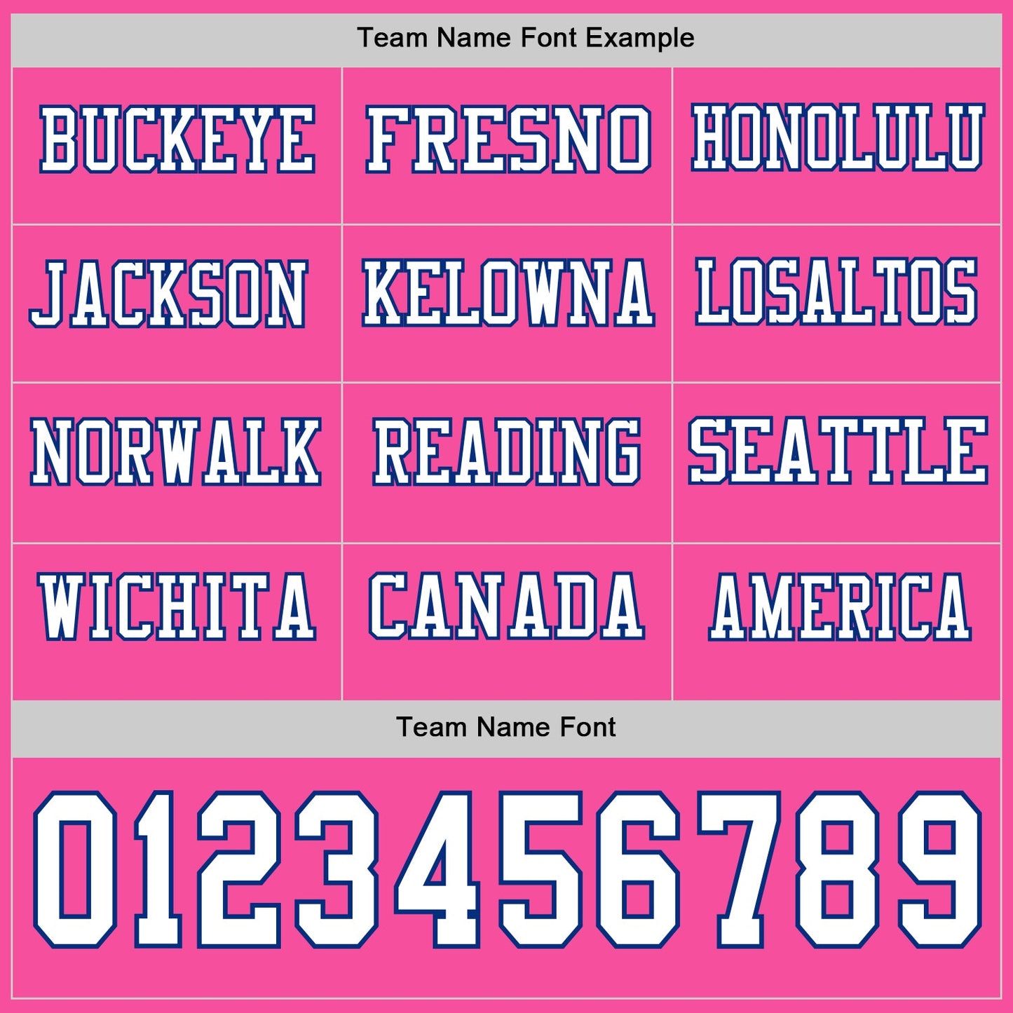Custom Pink White-Royal Long Sleeve Authentic Football Jersey