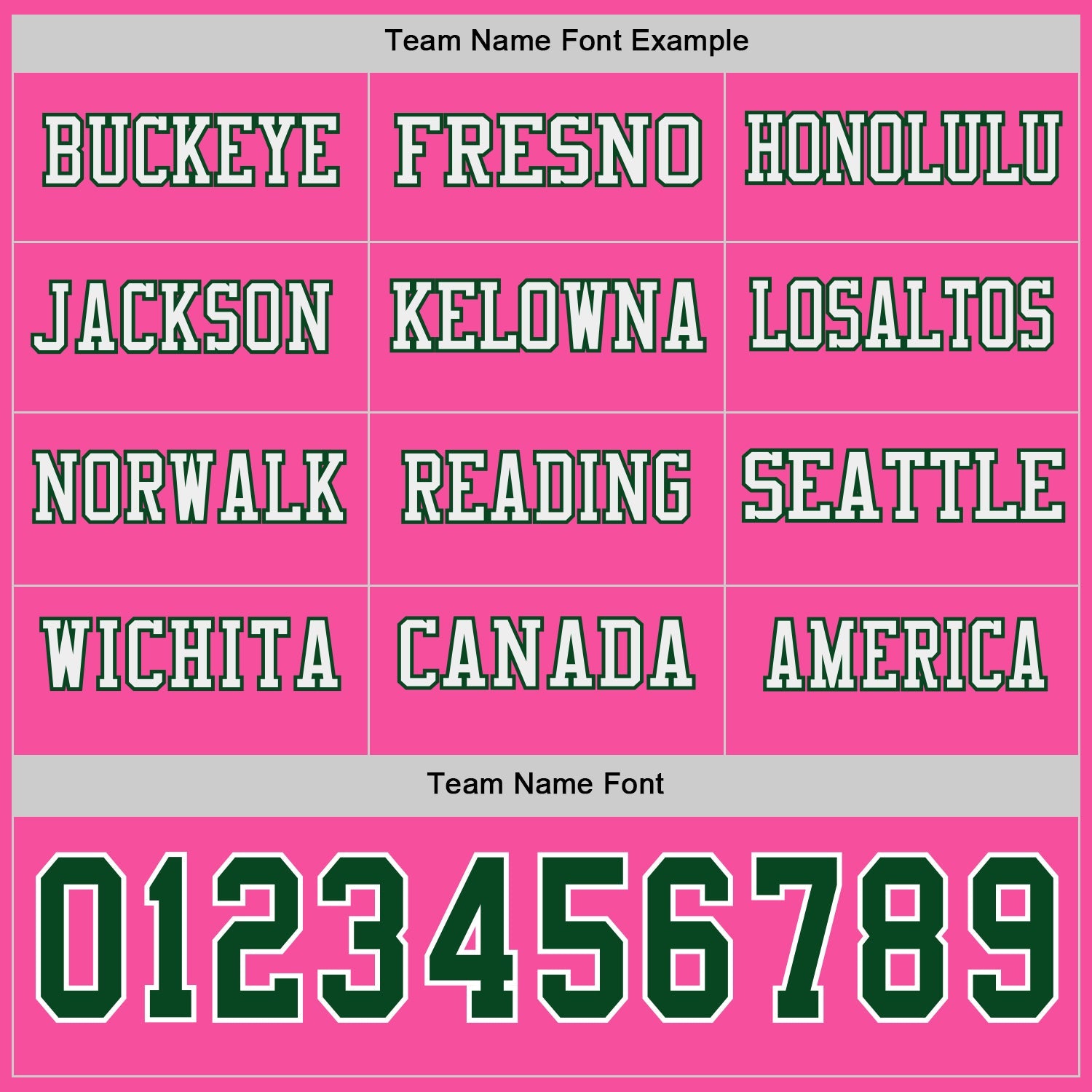 Custom Pink Green-White Long Sleeve Authentic Football Jersey