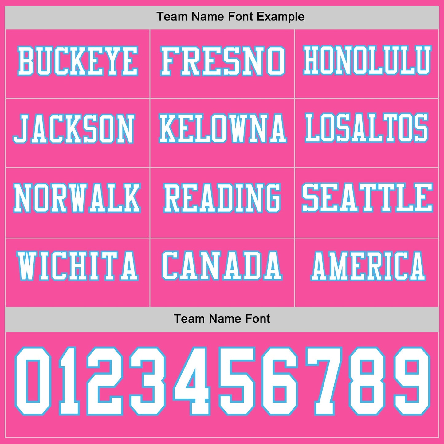 Custom Pink White-Sky Blue Long Sleeve Authentic Football Jersey