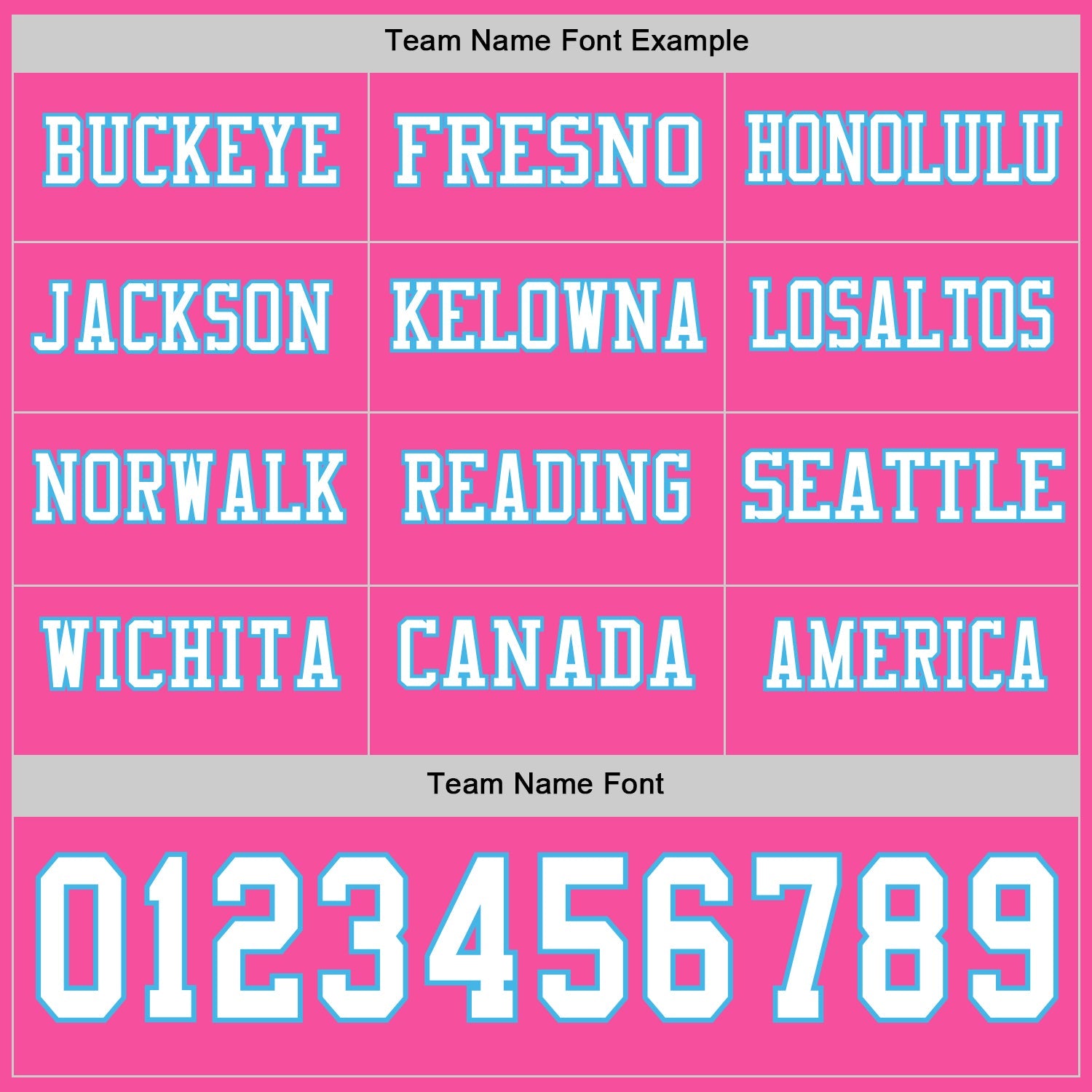 Custom Pink White-Sky Blue Long Sleeve Authentic Football Jersey